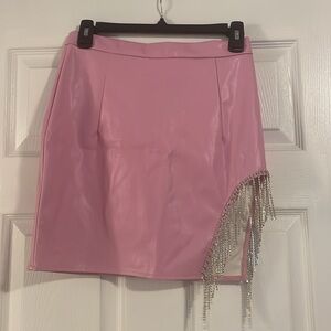 Pink skirt